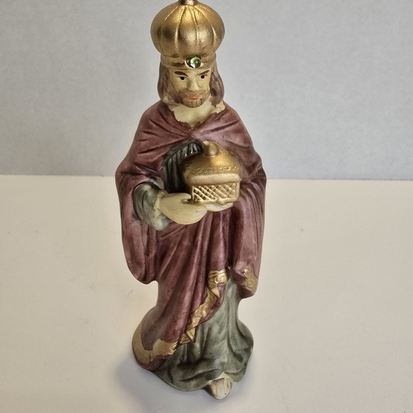 Rite Aid Other - Nativity Set Porcelain Wiseman Figure Replacement Part Vintage